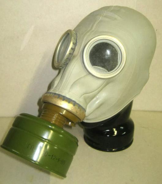 NVA Gasmaske Filter ABC Schutzkleidung